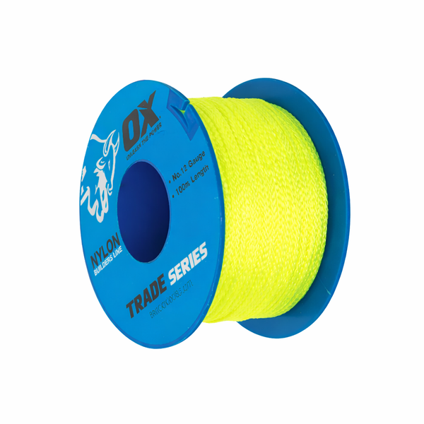 OX Trade 12# 100m Lime Builders Line