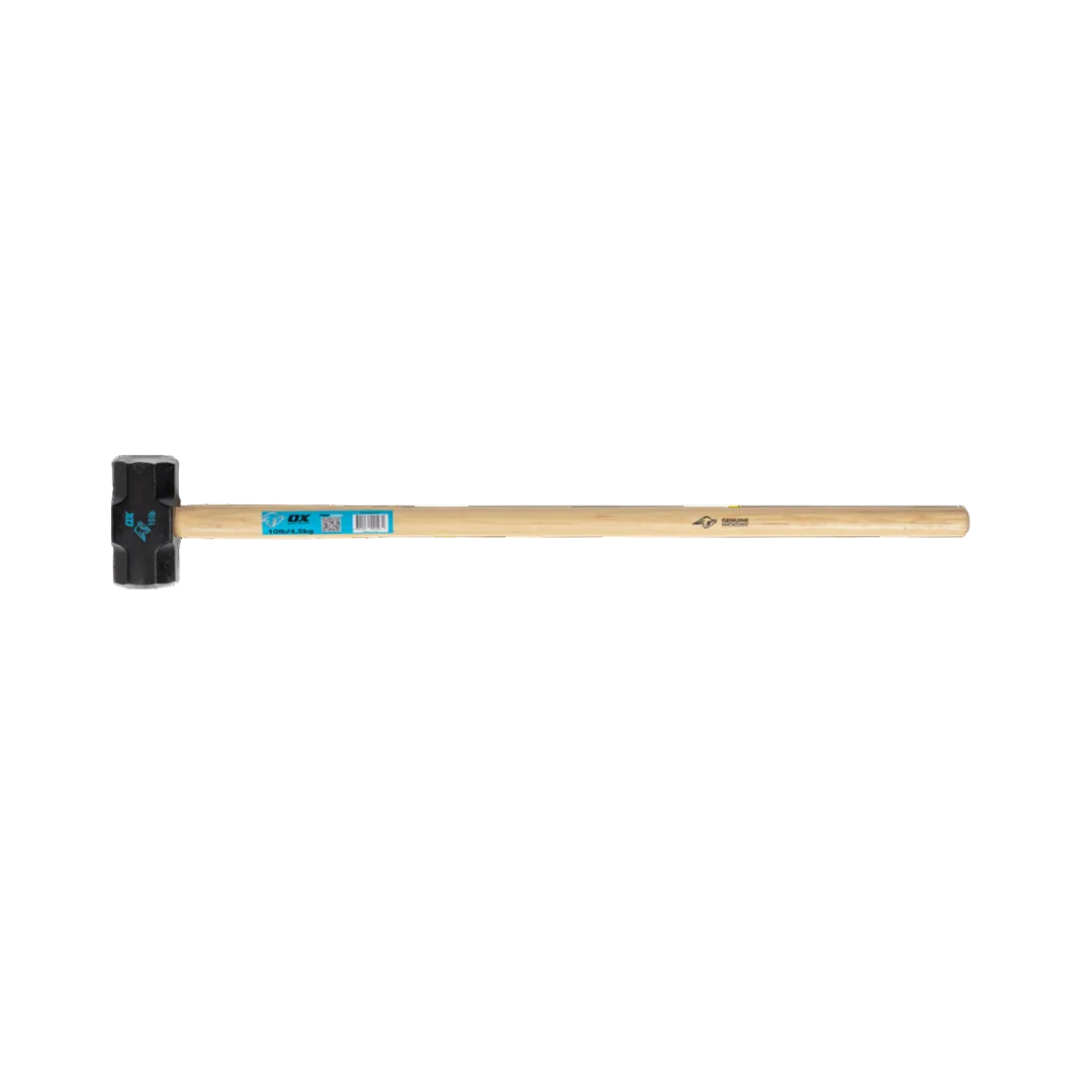 OX Pro Sledge Hammer, Hickory Handle - 10lb / 4.5kgs