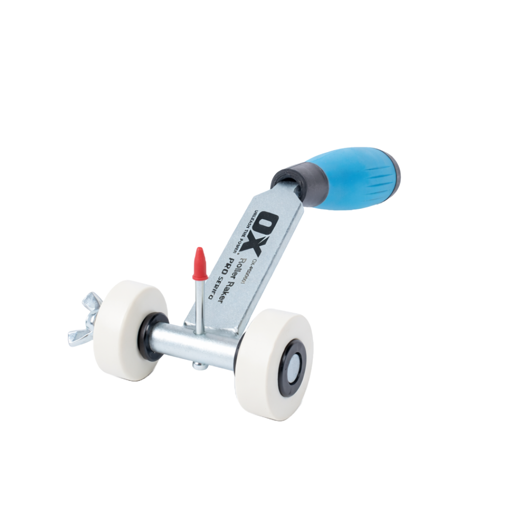 OX Professional Poly Wheel Roller Raker - Standard