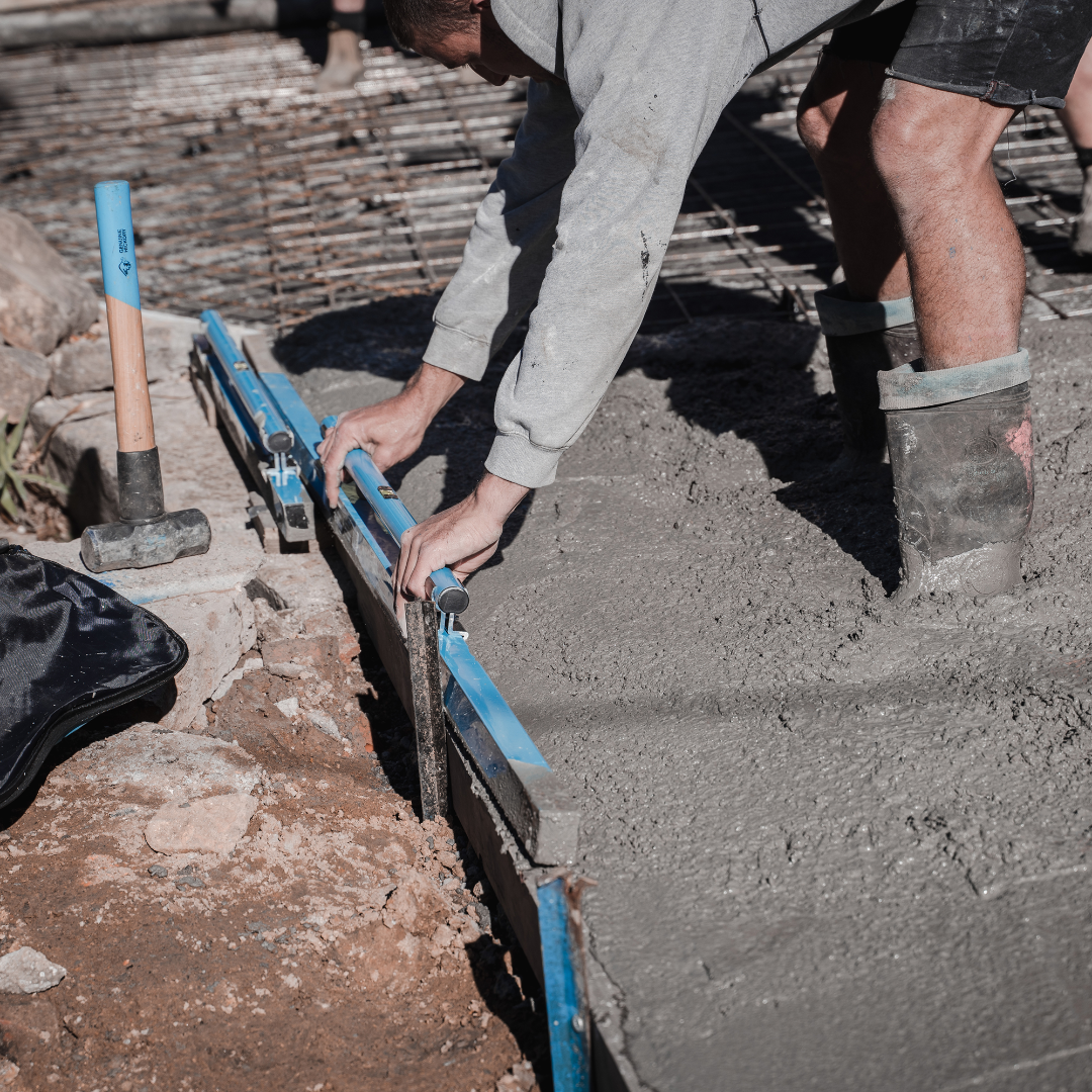 OX Concrete Screed with vial